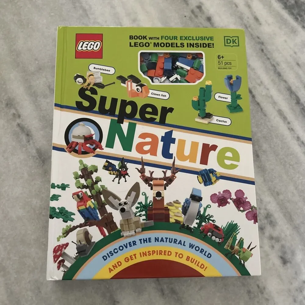 Lego Super Nature Book: Incl. 4 Exclusive Lego Mini Models Mixed Media Product
